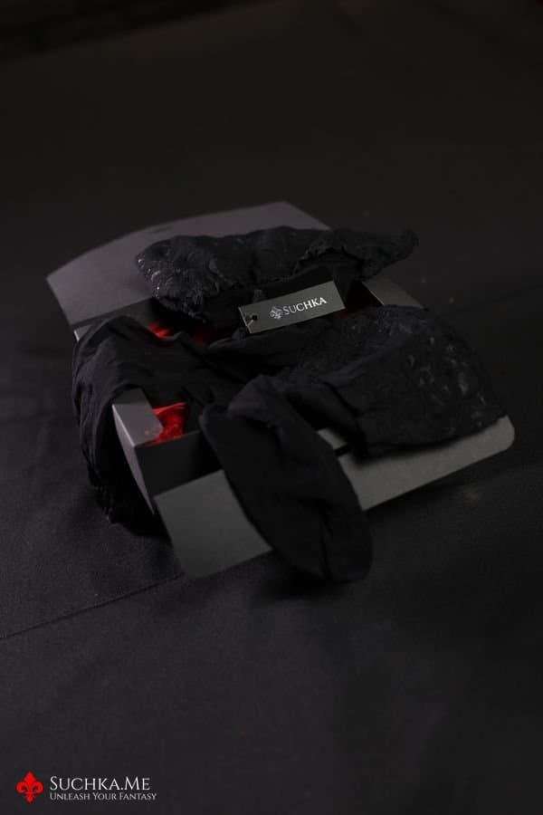 Stocking with Black Lace image 3